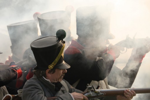 bataille de Waterloo, reconstitution, reconstitueurs, bicentenaire de Waterloo, balade historique, www.balades-historiques.com