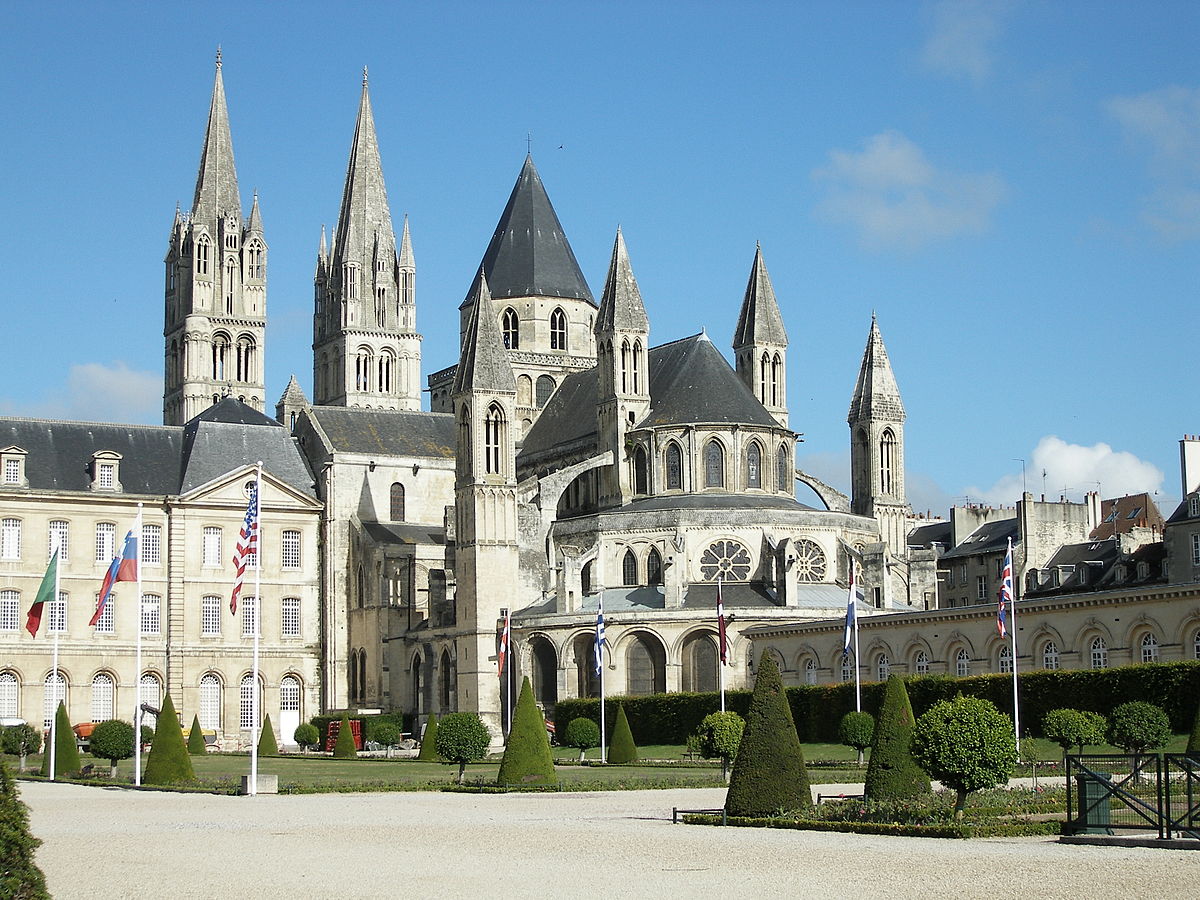 Abbaye-aux-Hommes, Caen, Guillaume le Conquérant, balade historique, www.balades-historiques.com